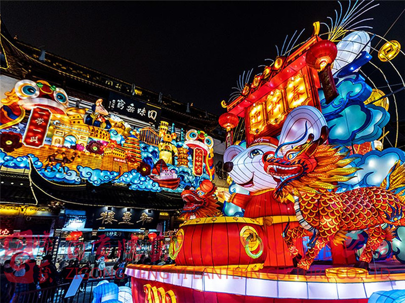 大型燈展、燈會是促進夜間經濟發展的夜游活動的好產品